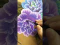 Bringing a beautiful flower to life, one brushstroke at a time. 🌸✨