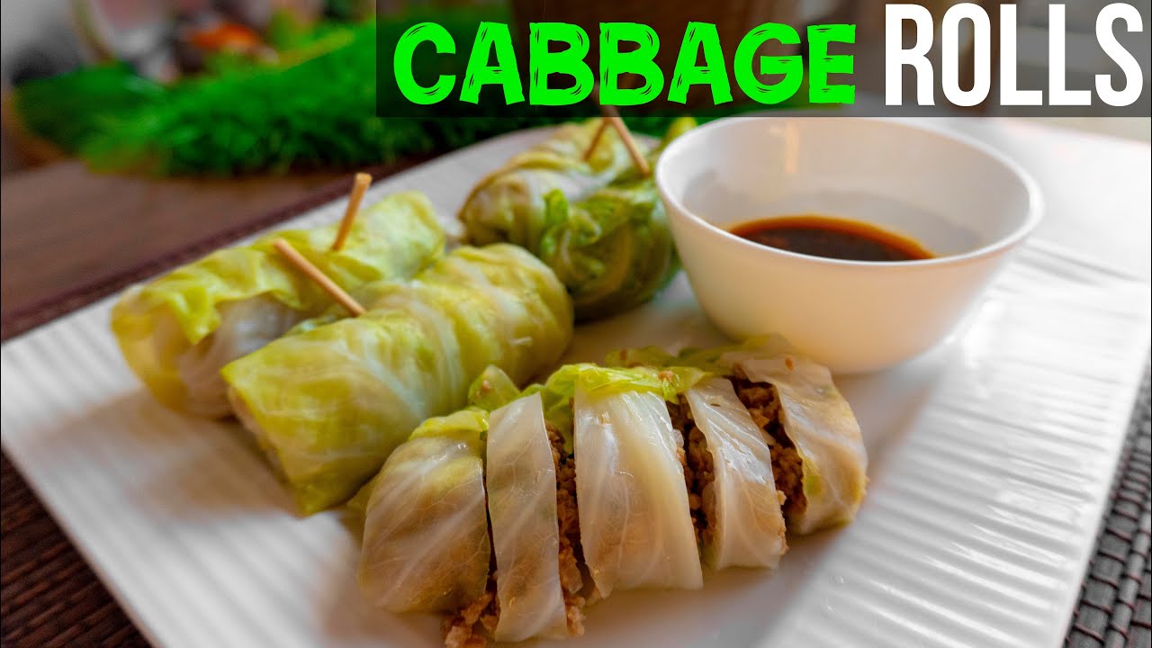 Very EASY and HEALTHY Cabbage Rolls YouTube