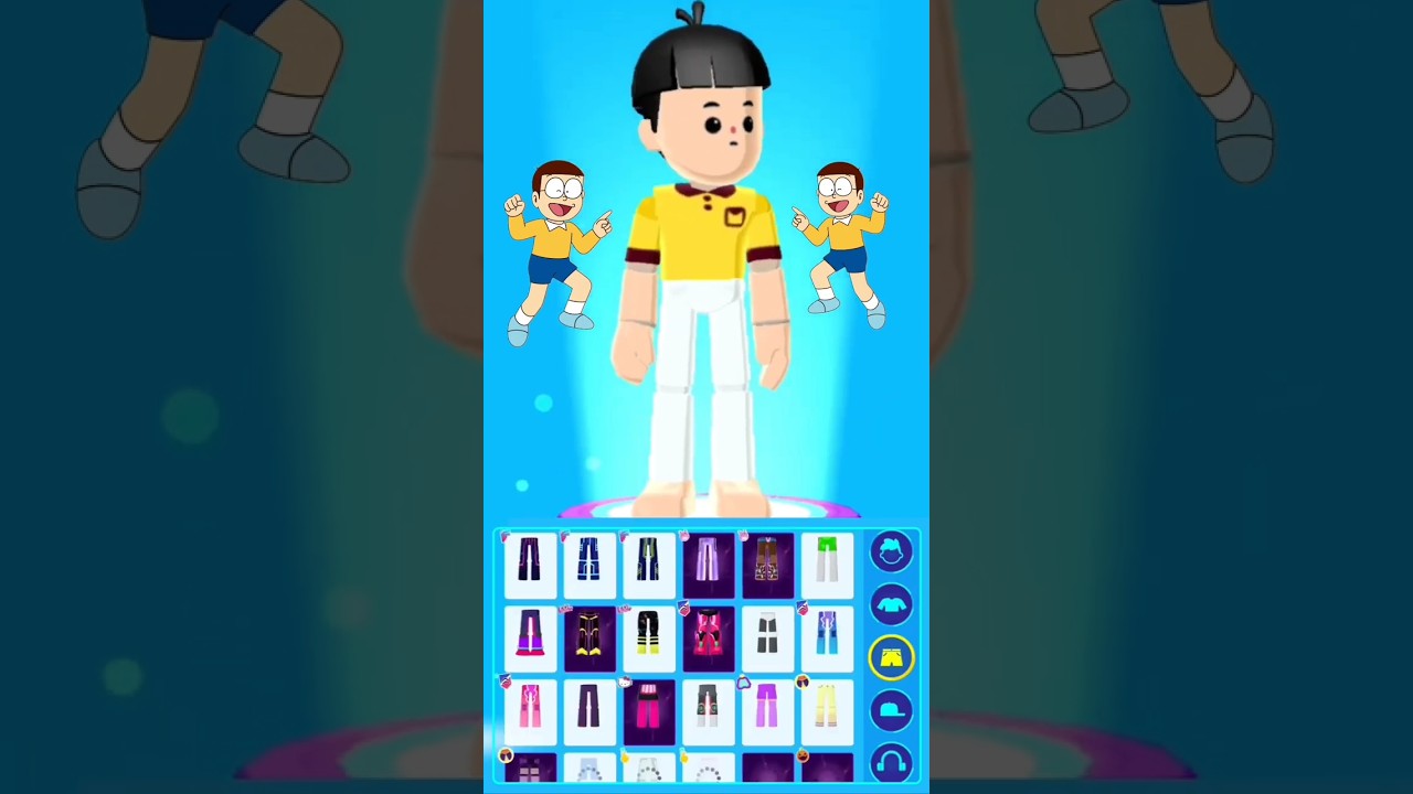 How to make Nobita in PK XD 