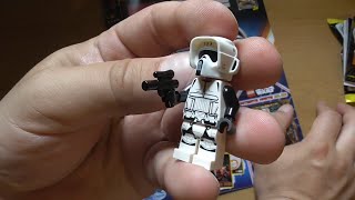 Wieder ein Heft für die Armee-Bauer: Scout Trooper im Lego Star Wars Magazin 97