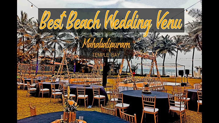 Best Beach Wedding Venue |Temple Bay Mahabalipuram |Beach Wedding Decorations | Tamilnadu