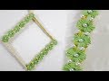 How to make amazing  paper flower wall hanging by dian crafts
