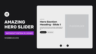 Create a Stunning Hero Slider in Elementor FREE - No Plugins Needed!