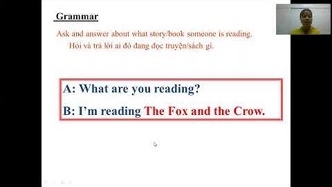 tiếng Anh 5 Unit 8: What are you reading Lesson 1 cô Kim Ngân