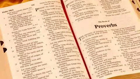 The Holy Bible - Proverbs Chapter 22 ESV