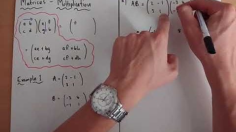 Matrices - Introduction Addition and Multiplication
