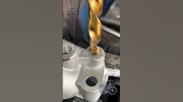 Precision Drilling in Action! CNC Milling a Metal Workpiece | SV Workshop