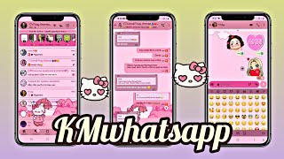 ~♡Tema Hello Kitty- KMWHATSAPP♡~ screenshot 3