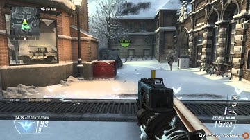 Black Ops II Custom games: Holding the middle point fighting off the horde - HD