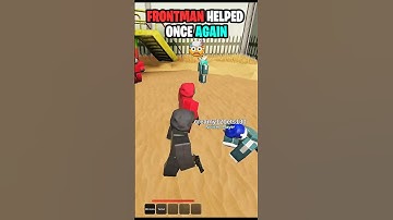 FRONTMAN Broke the Rules.. to Save a Life! 😭❤️ Squid Game #shorts #roblox #squidgame