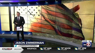 Members of the American Legion paid tribute to our fallen soldiers in Appleton
