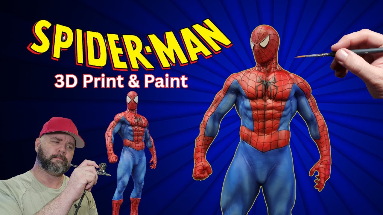 How to Print and Paint a Custom SPIDERMAN Model from my Patreon How to Print and Paint a Custom SPIDERMAN Model from my Patreon