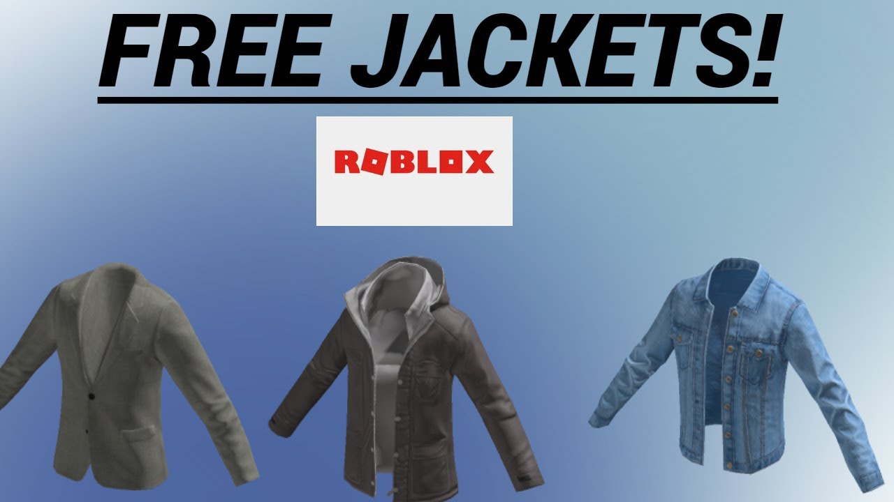 Free new Jackets on Roblox (Clothing) YouTube