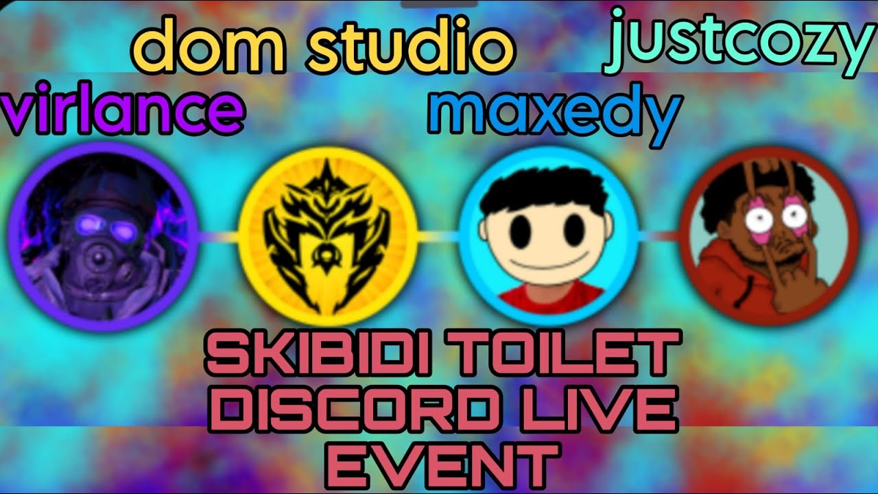 DOM STUDIO, VIRLANCE, MAXEDY, JUSTCOZY SKIBIDI TOILET LIVE EVENT QNA ...