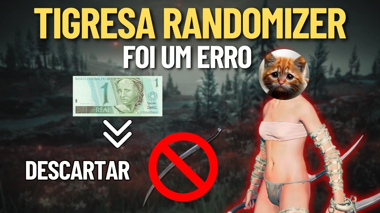 Elden Ring Tigresa Randomizer me fez ter PESADELOS