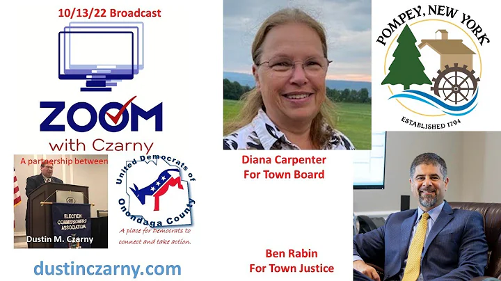 Zoom with Czarny:  Pompey Town Candidates Diana Ca...