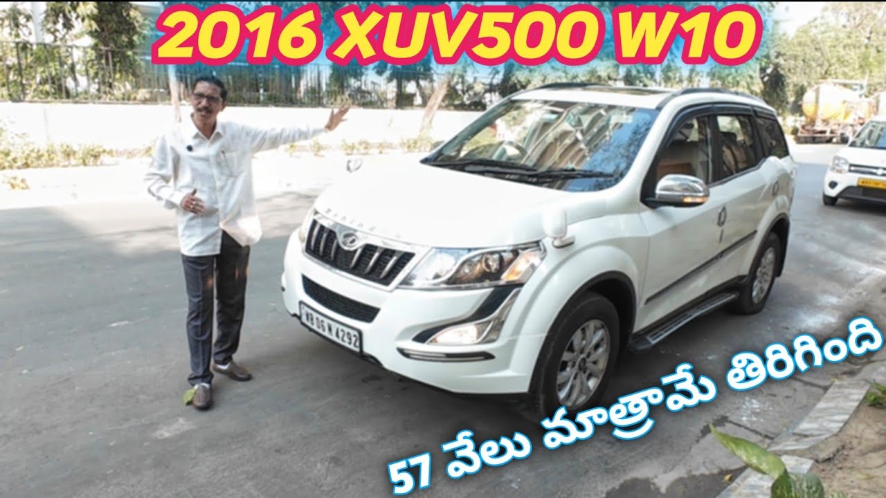 2016 XUV500 W10, 57K Driven Original 2nd Owner 