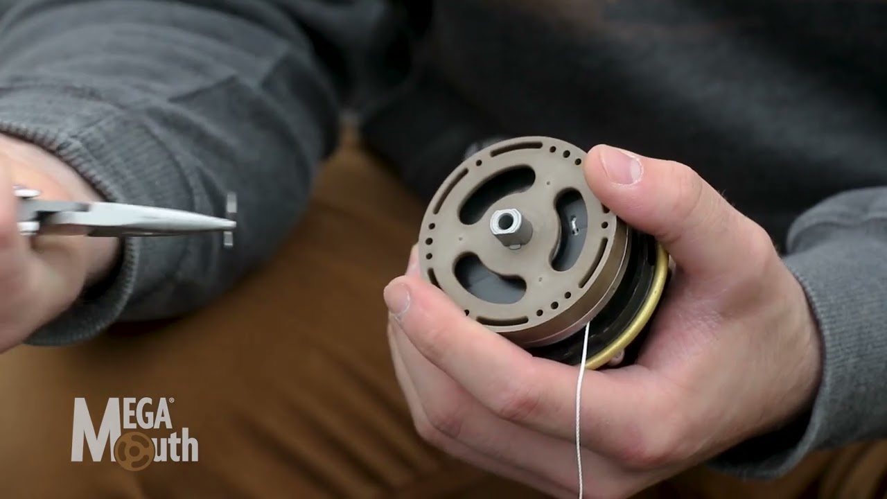 How to install a replacement line spool on your MegaMouth 2.0