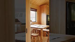 The Adirondack - The Perfect Log Cabin on Wheels #logcabin #tinyhouse #tinyhome #airbnb  #cabin