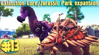 Приручил 2х боссов #13 Extinction Core и Jurassic Park Expansion