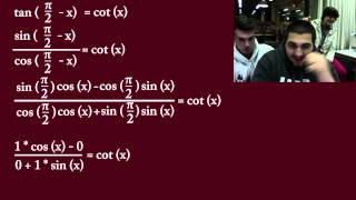 Tan(π/2-x)= Cot(x) 101 Guide for Dummies