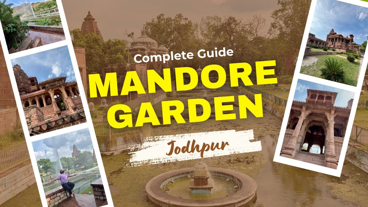Mandore Map 🌿 Exploring Mandore Garden | Hidden Gem of Jodhpur, Rajasthan - YouTube