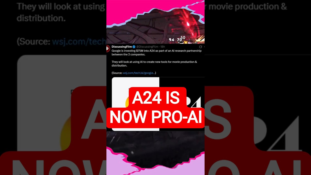 A24 and AI  #politics #commentary