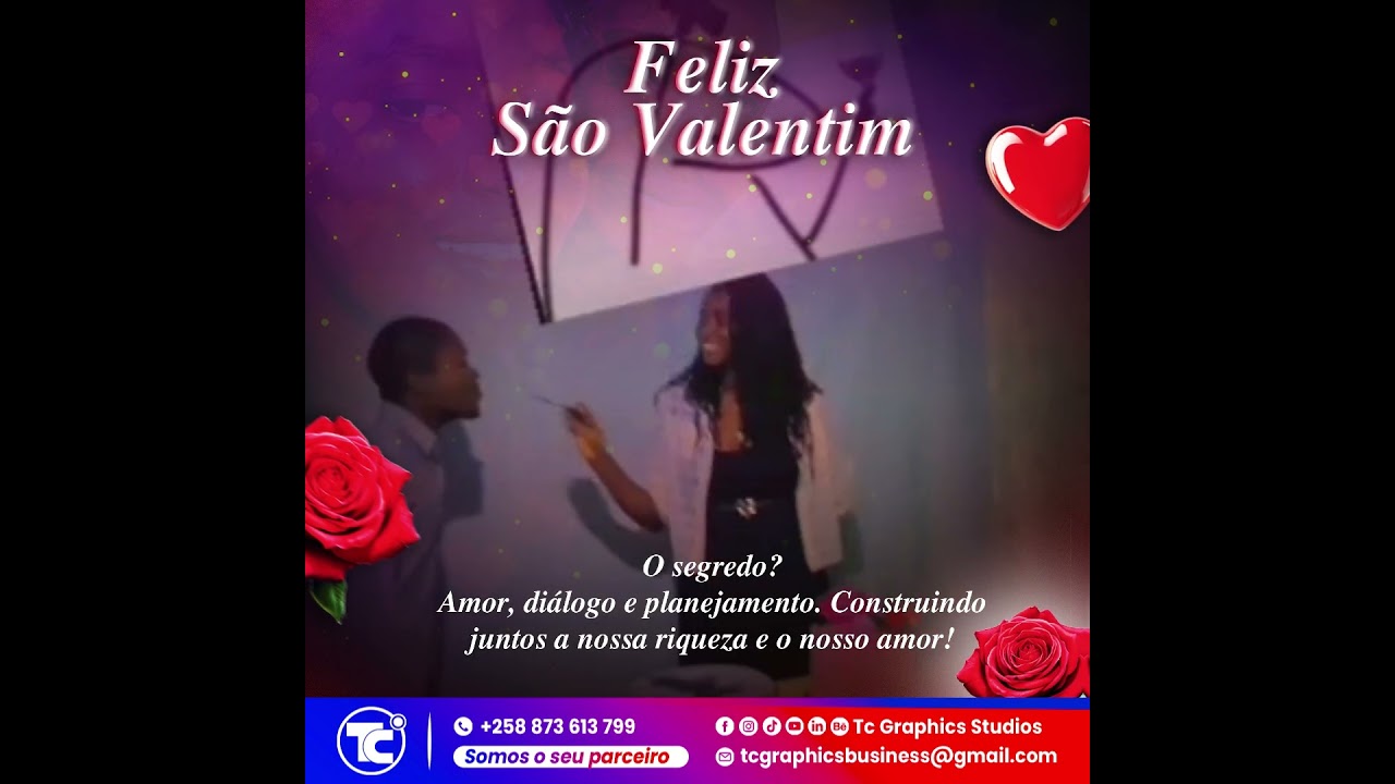 Feliz dia dos Namorados.