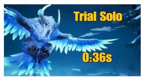 Dauntless Skraev Trial [Solo] Hammer 0:36s [First Day] [0:30s]