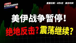 美伊战争暂停？市场是绝地反击还是震荡继续？！【2026.04.08】#美股 #特斯拉 #META #NVDA #股票分析
