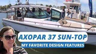 Axopar 37 Sun-Top Boat Walkthrough - My Favorite Design Features! screenshot 1