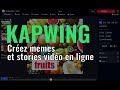 Kapwing  crez memes et stories en ligne