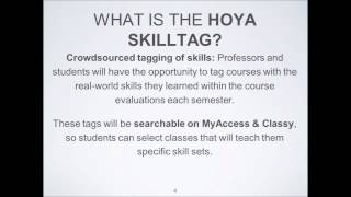 Hoya SkillTag - SkillHack 2014