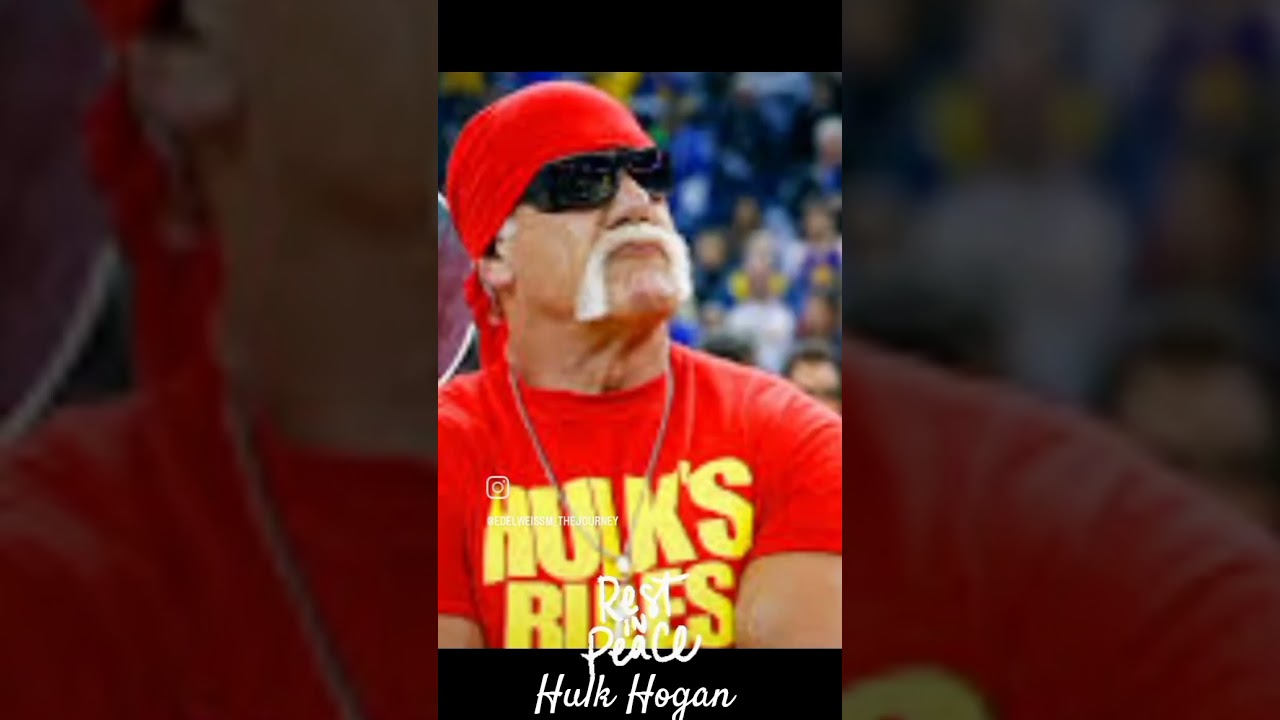 Rest in peace, Hulk Hogan 🙏🏼🤍🕊️ 