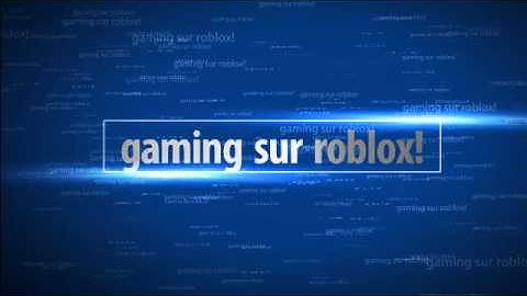 Ma nouvelle intro - Created using Flixpress.com