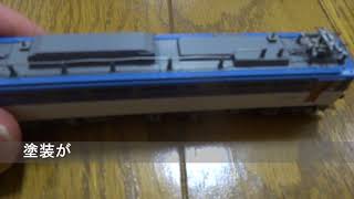TOMIX 7103 EF81-500.私有コンテナ開封動画