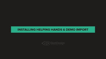 Installing & Importing Demo Content - Helping Hands Charity Premium WordPress Theme
