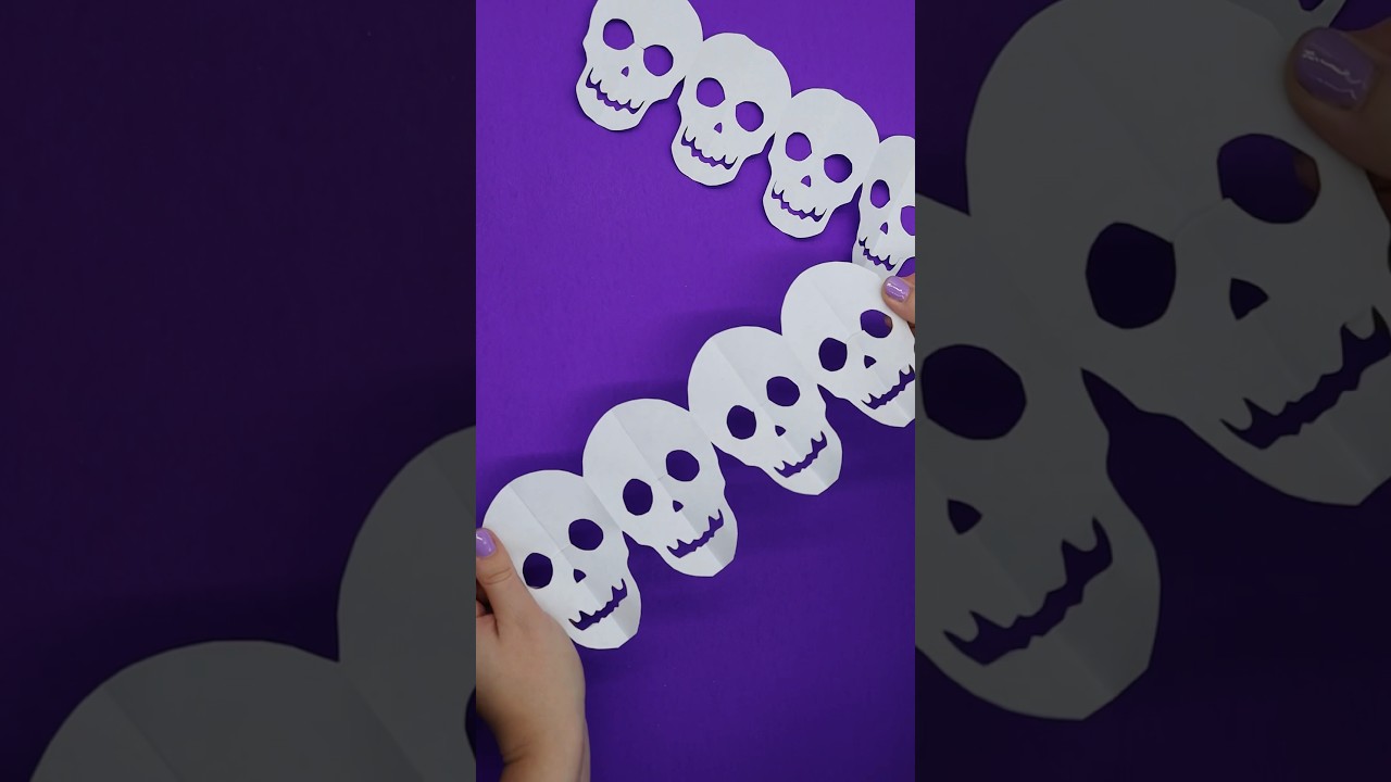 DIY Skull Garland 💀 