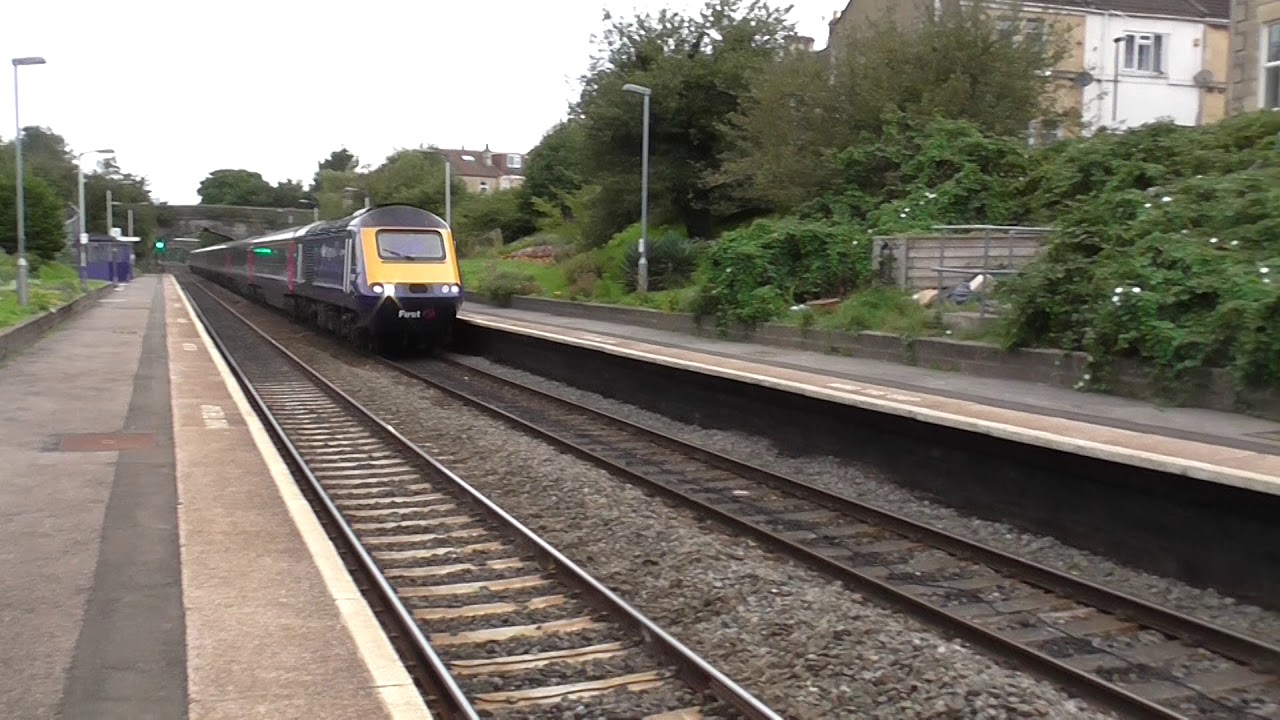 GWR HST no's: 43193-43162 @ Oldfield Park {1A27} 16/08/2017.