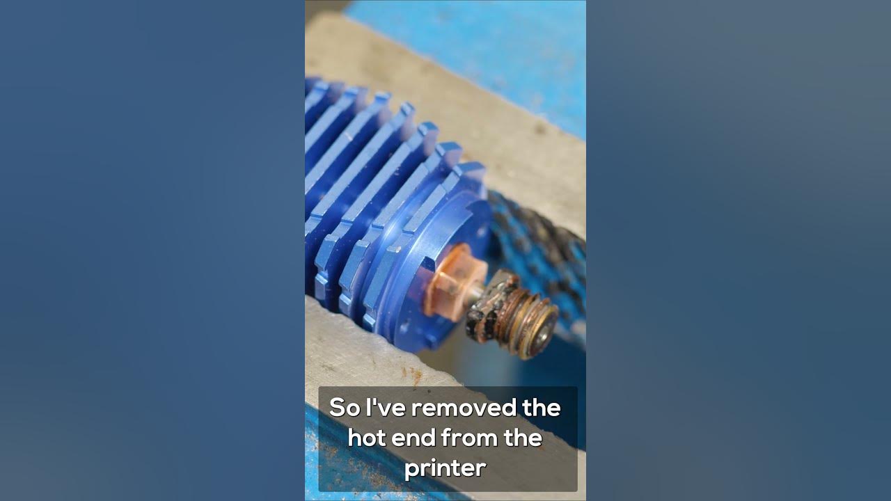 How to fix heat creep in your 3d printer hotend shorts YouTube