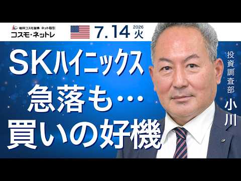 米国株ダイジェスト_7月14日配信_メモリ急落だが“PER革命”に備えよ
