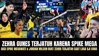 🔴INSANE‼️MEGAWATI & JORDAN WILSON'S POWERFUL SPIKES LEAVE ZEHRA GUNES STRUGGLING IN PRESEASON MATCH!