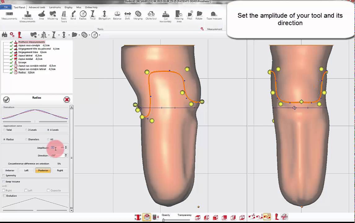 NEO 2016 - Curved Levels with Radius Tool