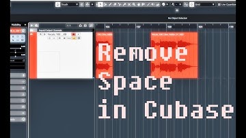 How to remove Space between Events in Cubase