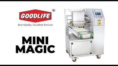 Mini Magic Compact Full Function Cookies & Cake Machine | Goodlife Technologies | Bakery Machine