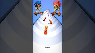Sonic Skate Showdown: Blue vs Pink on Skate #SkateMaster #SkateParkour #SprunkiVibes #RobloxEnergy