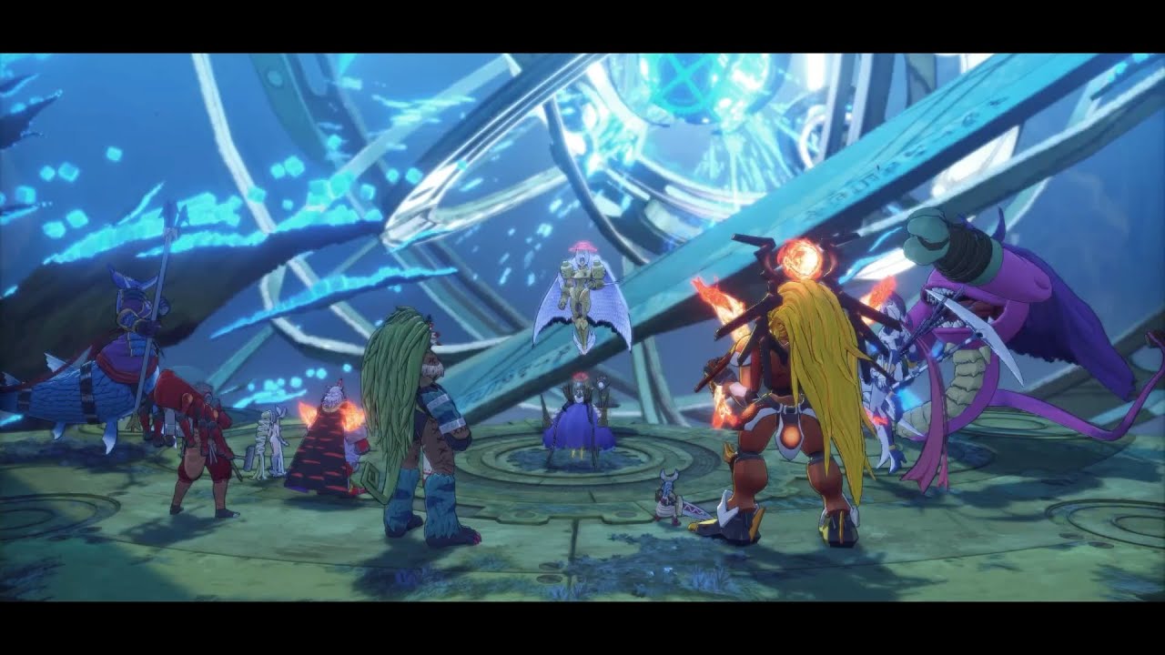 12 Olimpicos Vs Chronomon [Digimon Story Time Stranger]