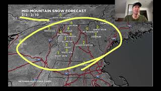 Mountain Weather Update 23, Meteorologist Chris Tomer