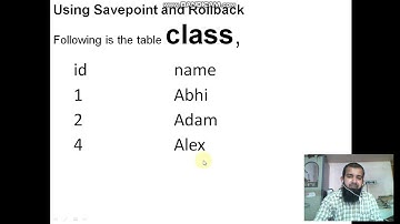 TCL (Transaction Control Language) Commands ( COMMIT, ROLLBACK AND SAVEPOINT)