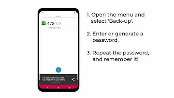 How to backup your 2FA accounts to your e-mail and keep them safe, using Pixplicity Authenticator